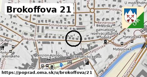 Brokoffova 21, Poprad
