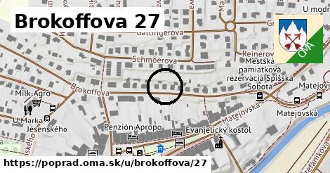 Brokoffova 27, Poprad