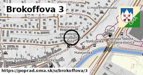 Brokoffova 3, Poprad