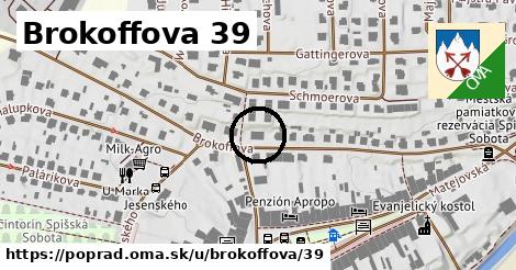 Brokoffova 39, Poprad