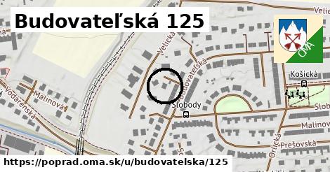 Budovateľská 125, Poprad