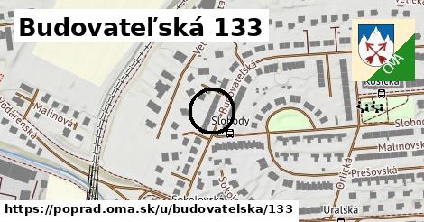 Budovateľská 133, Poprad