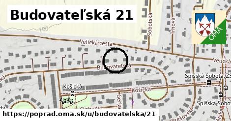 Budovateľská 21, Poprad