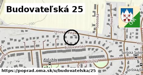 Budovateľská 25, Poprad