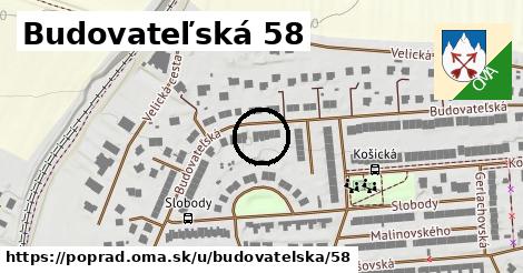 Budovateľská 58, Poprad