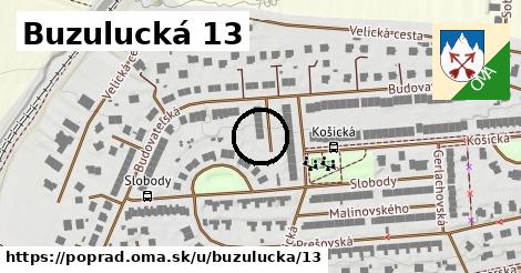 Buzulucká 13, Poprad