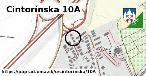 Cintorínska 10A, Poprad