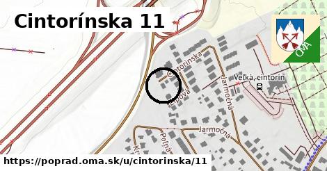 Cintorínska 11, Poprad