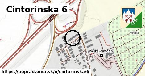 Cintorínska 6, Poprad