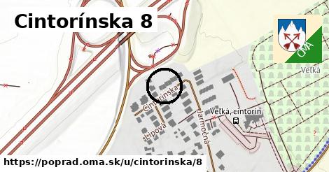 Cintorínska 8, Poprad