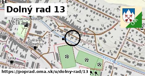 Dolný rad 13, Poprad