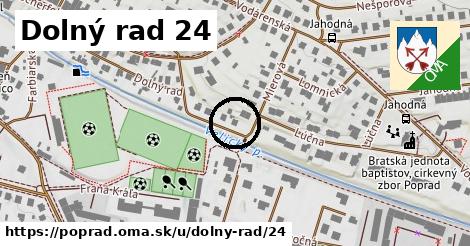 Dolný rad 24, Poprad