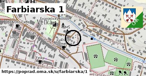 Farbiarska 1, Poprad