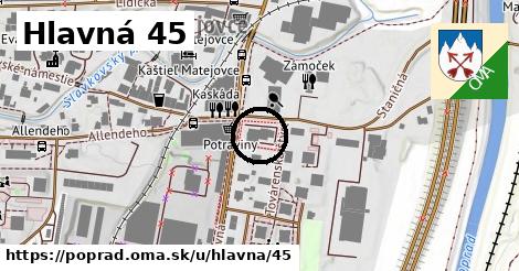 Hlavná 45, Poprad