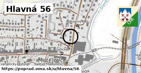 Hlavná 56, Poprad