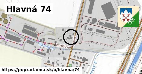 Hlavná 74, Poprad