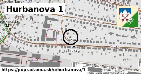 Hurbanova 1, Poprad