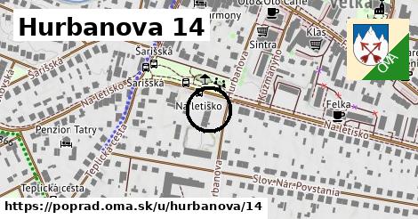 Hurbanova 14, Poprad