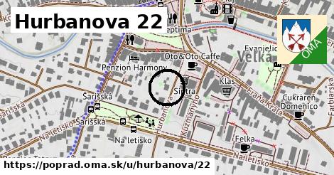 Hurbanova 22, Poprad