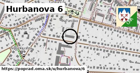 Hurbanova 6, Poprad