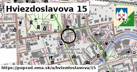 Hviezdoslavova 15, Poprad