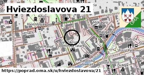 Hviezdoslavova 21, Poprad