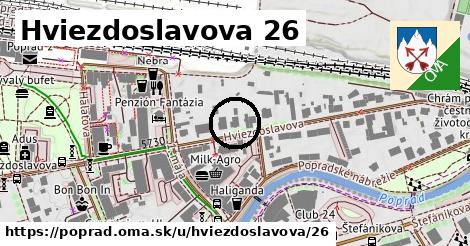 Hviezdoslavova 26, Poprad