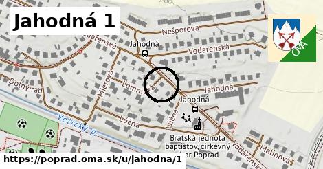 Jahodná 1, Poprad