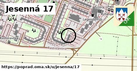 Jesenná 17, Poprad