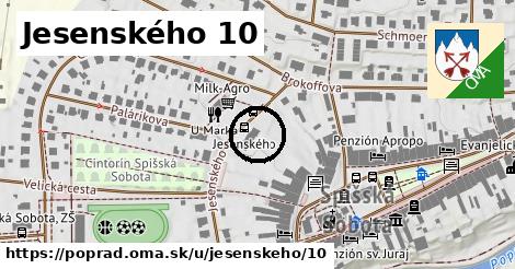 Jesenského 10, Poprad