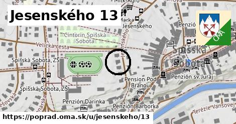 Jesenského 13, Poprad