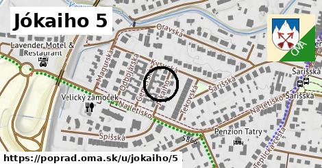 Jókaiho 5, Poprad