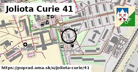 Joliota Curie 41, Poprad