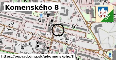 Komenského 8, Poprad