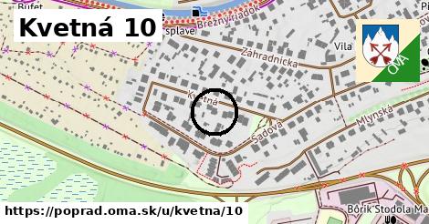 Kvetná 10, Poprad