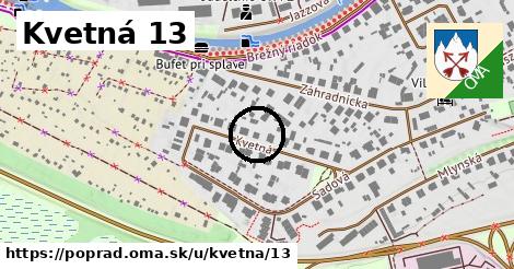 Kvetná 13, Poprad