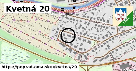 Kvetná 20, Poprad