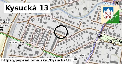 Kysucká 13, Poprad