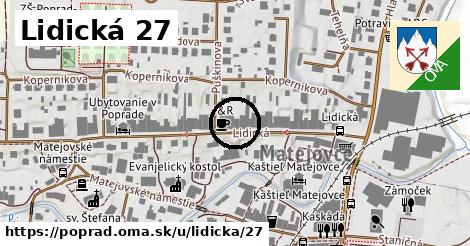 Lidická 27, Poprad