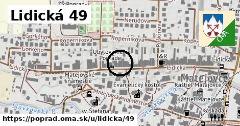 Lidická 49, Poprad