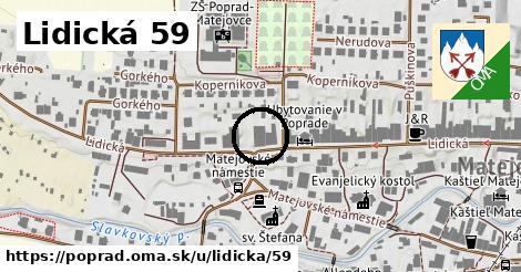 Lidická 59, Poprad