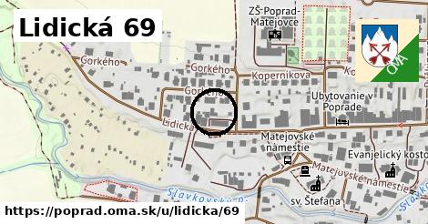 Lidická 69, Poprad