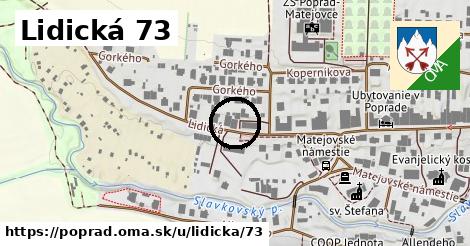 Lidická 73, Poprad