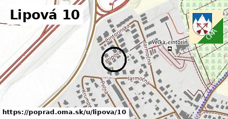 Lipová 10, Poprad