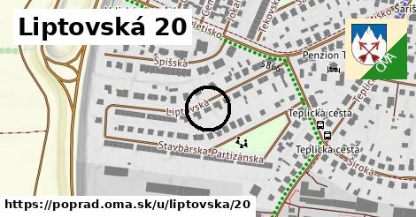 Liptovská 20, Poprad