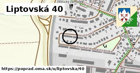 Liptovská 40, Poprad