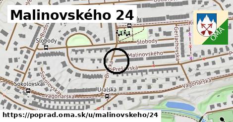 Malinovského 24, Poprad