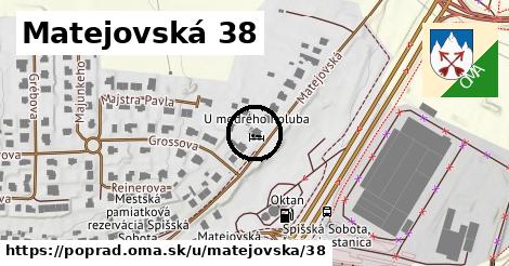 Matejovská 38, Poprad