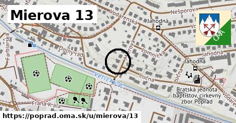 Mierová 13, Poprad