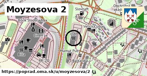 Moyzesova 2, Poprad